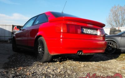 Audi 80 V6 Quattro – układ wydechowy